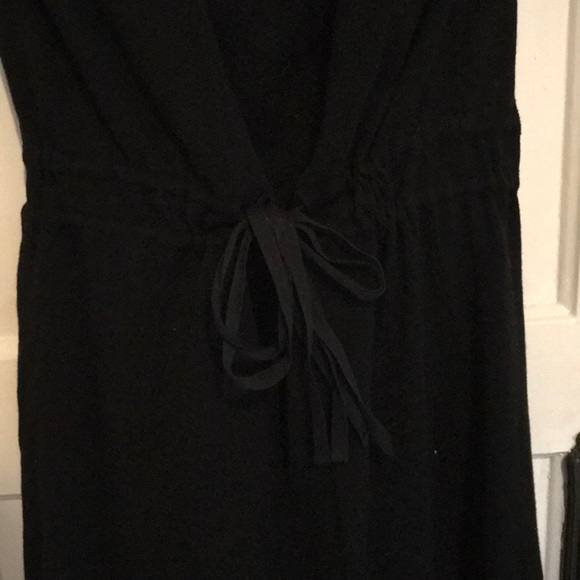 Wool Drawstring Waist Dress - Picture 4 of 7